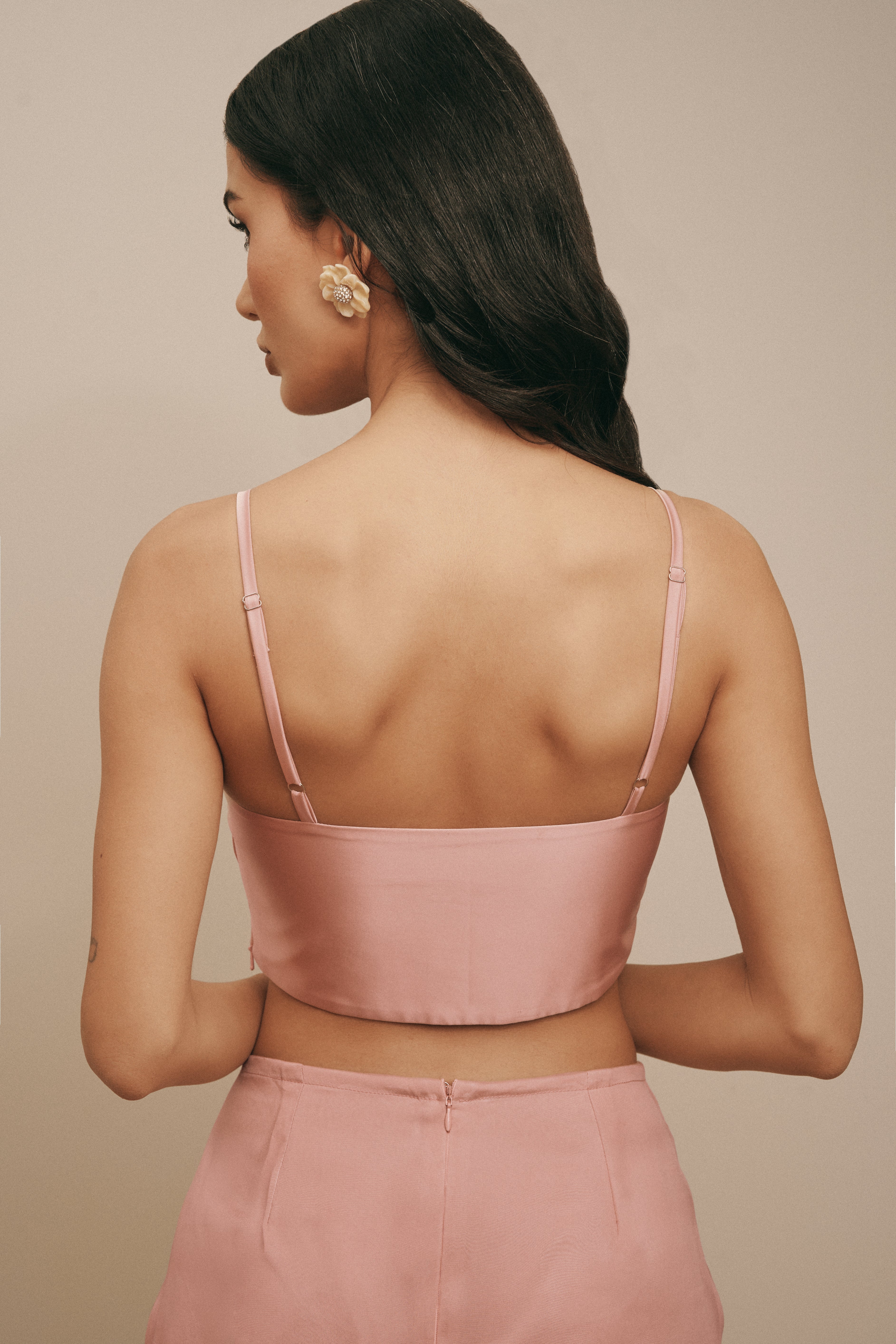 Rose Clair Short Cami