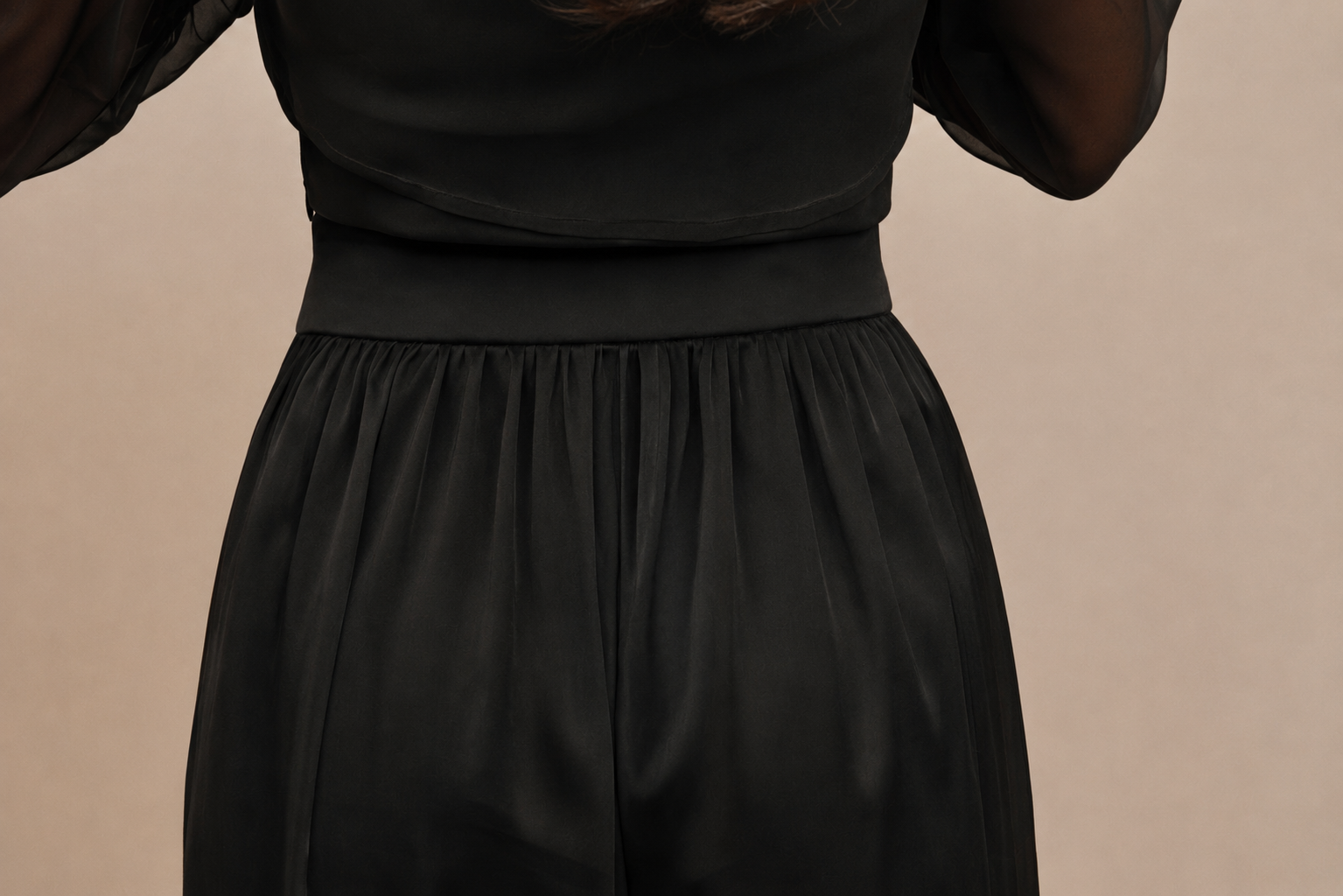 Noir Luna Balloon Pants